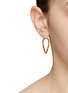 Figure View - Click To Enlarge - MISSOMA - 18k Gold Plated Sterling Silver Medium Waved Hoop Earrings