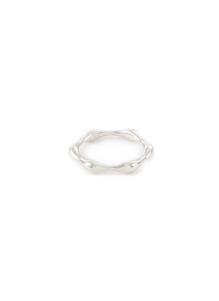 Main View - Click To Enlarge - MISSOMA - ‘Magma’ Sterling Silver Molten Ring