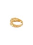 Detail View - Click To Enlarge - MISSOMA - ‘Twisted Helical’ 18k Gold Plated Sterling Silver Radial Ring