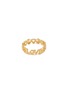 Main View - Click To Enlarge - MISSOMA - ‘Peace & Love’ 18k Gold Plated Sterling Silver Share the Love Ring