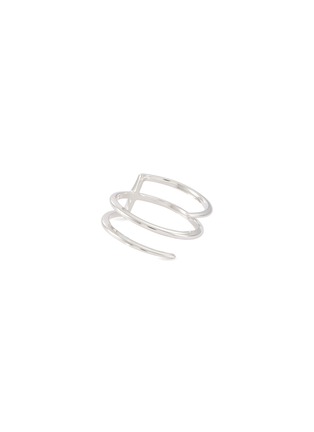 Main View - Click To Enlarge - MISSOMA - ‘Claw’ Sterling Silver Lacuna Ring