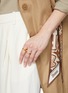 Figure View - Click To Enlarge - MISSOMA - x Harris Reed 18k Gold Plated Sterling Silver Faux Pearl Openness Ring