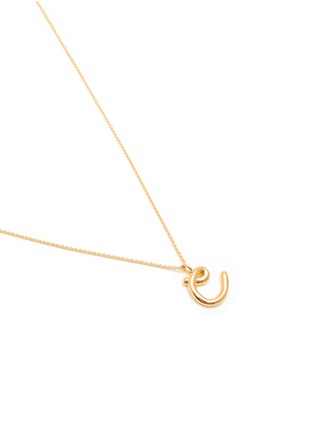 MISSOMA | Gold Plated Sterling Silver Curly Letter 'C' Pendant Necklace ...