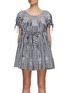 Main View - Click To Enlarge - INNIKA CHOO - Gingham Cotton Mini Dress