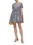 Figure View - Click To Enlarge - INNIKA CHOO - Gingham Cotton Mini Dress
