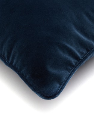 Detail View - Click To Enlarge - YVES DELORME - x Iosis Divan Cushion Cover — Nuit