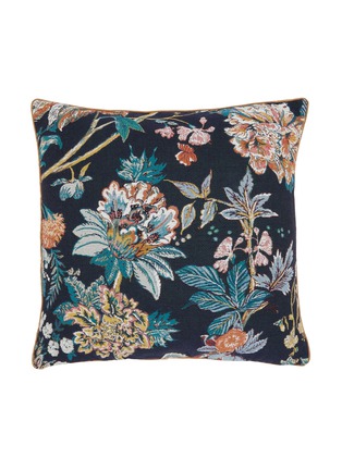 Main View - Click To Enlarge - YVES DELORME - x Iosis Golestan Cushion Cover — Nuit