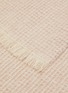 Detail View - Click To Enlarge - YVES DELORME - x Iosis Cosy Throw — Poudre
