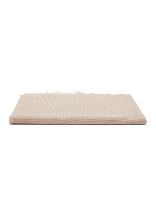 Main View - Click To Enlarge - YVES DELORME - x Iosis Cosy Throw — Poudre