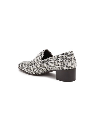  - BOUGEOTTE - Flaneur Heeled Tweed Loafers