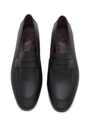 Detail View - Click To Enlarge - BOUGEOTTE - Flaneur Leather Loafers
