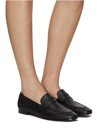 Figure View - Click To Enlarge - BOUGEOTTE - Flaneur Leather Loafers
