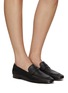 Figure View - Click To Enlarge - BOUGEOTTE - Flaneur Leather Loafers
