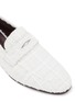 Detail View - Click To Enlarge - BOUGEOTTE - Flaneur Lurex Tweed Loafers