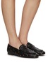 Figure View - Click To Enlarge - BOUGEOTTE - Flaneur Studded Leather Loafers