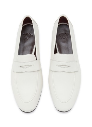 Detail View - Click To Enlarge - BOUGEOTTE - Flaneur Leather Loafers