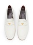 Detail View - Click To Enlarge - BOUGEOTTE - Flaneur Heeled Leather Loafers