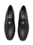 Detail View - Click To Enlarge - BOUGEOTTE - Flaneur Heeled Leather Loafers