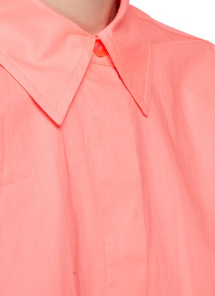  - GOOD AMERICAN - Weekend Cotton Poplin Shirt