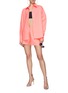 Figure View - Click To Enlarge - GOOD AMERICAN - Weekend Cotton Poplin Shirt