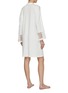 Back View - Click To Enlarge - YVES DELORME - Lyrisme Short Nightdress — Size XS/Ecru