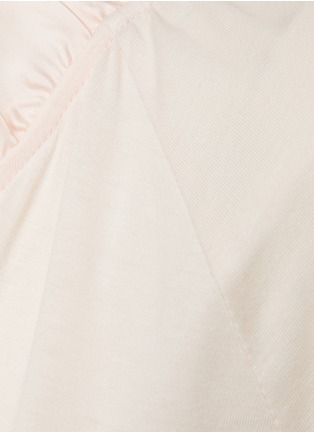  - YVES DELORME - Conte Short Nightdress — Size XS/Perle