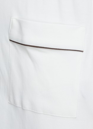 - YVES DELORME - Tempo Dressing Gown — Size M/Ecru