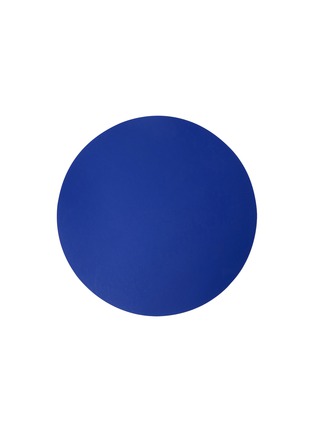 Main View - Click To Enlarge - THE CONRAN SHOP - Cuero Recycled Leather Round Placemat — Conran Blue