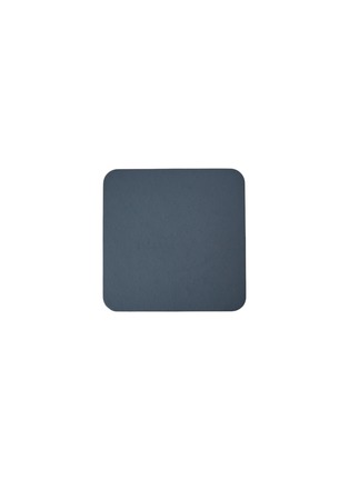 Main View - Click To Enlarge - THE CONRAN SHOP - Cuero Recycled Leather Square Coaster — Grey