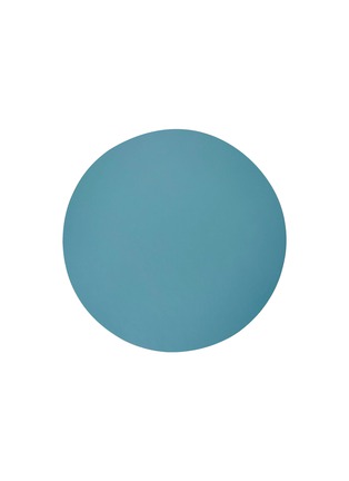 Main View - Click To Enlarge - THE CONRAN SHOP - Cuero Recycled Leather Round Placemat — Eucalyptus