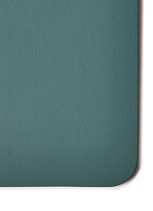 Detail View - Click To Enlarge - THE CONRAN SHOP - Cuero Recycled Leather Square Coaster — Eucalyptus