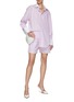 Figure View - Click To Enlarge - ATELIER LE DIPLOMATE - Madison Shirt And Shorts Set