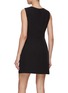 Back View - Click To Enlarge - MARCHESA NOTTE - Crystal Embellished Mini Dress