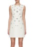 Main View - Click To Enlarge - MARCHESA NOTTE - Crystal Embellished Mini Dress