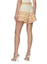 Back View - Click To Enlarge - ZIMMERMANN - Raie Floral Print Belted Linen Shorts