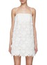 Main View - Click To Enlarge - ZIMMERMANN - Raie Floral Lace Mini Dress