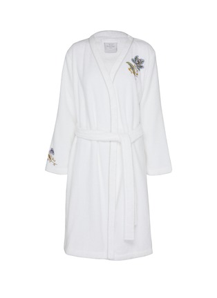 Main View - Click To Enlarge - YVES DELORME - Grimani Embroidered Bath Robe — Size M