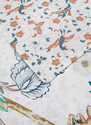 Detail View - Click To Enlarge - YVES DELORME - Golestan King Size Duvet Cover