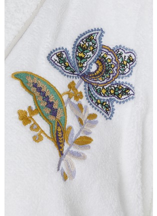  - YVES DELORME - Grimani Embroidered Bath Robe — Size S