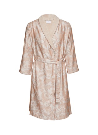 Main View - Click To Enlarge - YVES DELORME - Perse Bath Robe — Size S