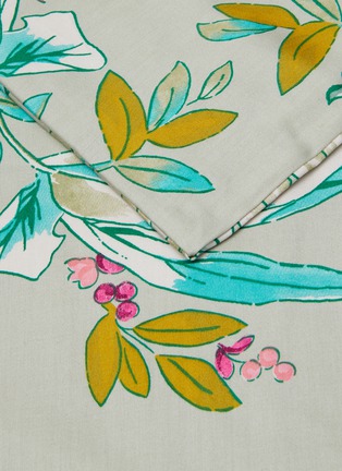 Detail View - Click To Enlarge - YVES DELORME - Alcazar King Size Duvet Cover