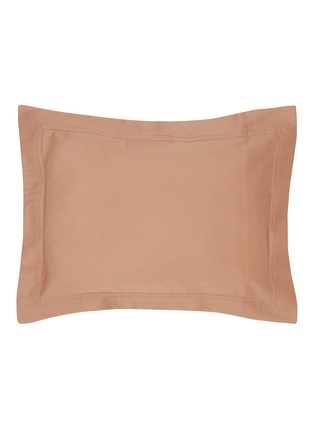 Main View - Click To Enlarge - YVES DELORME - Triomphe Pillow Case — Sienna