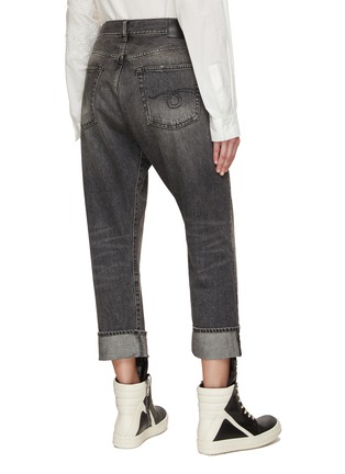 Back View - Click To Enlarge - R13 - Criss-Cross Waist Jeans
