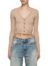 Main View - Click To Enlarge - R13 - Distressed Cropped Cardigan