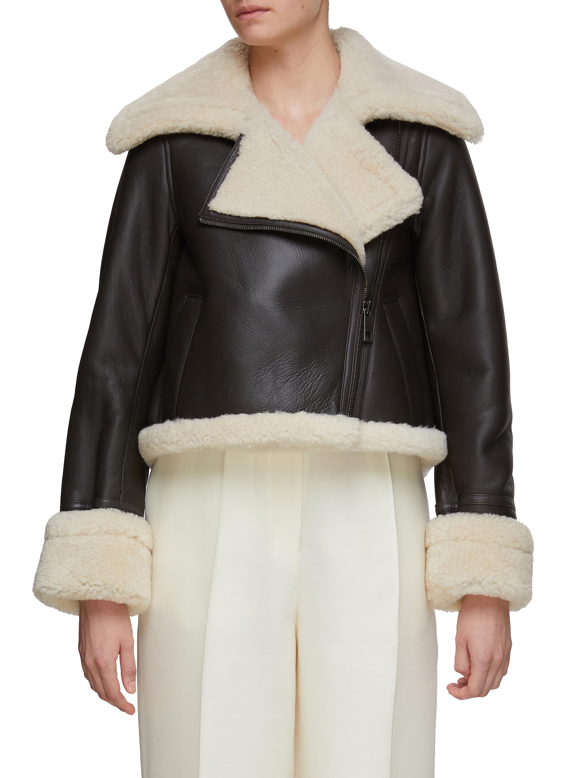 This Balenciaga Shearling Jacket Comes with All the Bragging
