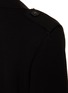 - CO - Notch lapel Double Breasted Knit Jacket