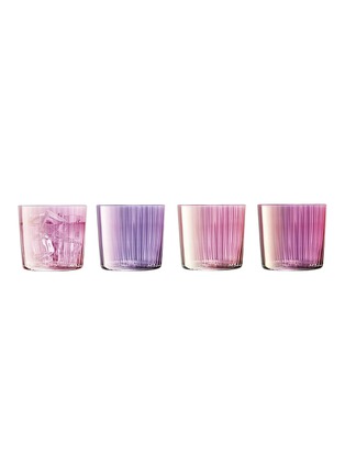 Main View - Click To Enlarge - LSA - Gems Tumbler Assorted Garnet 310ml — Set Of 4