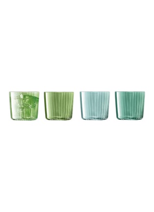 Main View - Click To Enlarge - LSA - Gems Tumbler Assorted Jade 310ml — Set Of 4