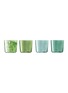 Main View - Click To Enlarge - LSA - Gems Tumbler Assorted Jade 310ml — Set Of 4