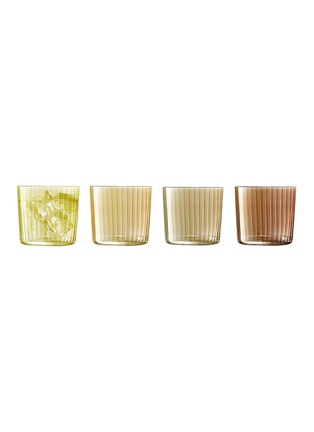 Main View - Click To Enlarge - LSA - Gems Tumbler Assorted Amber 310ml — Set Of 4